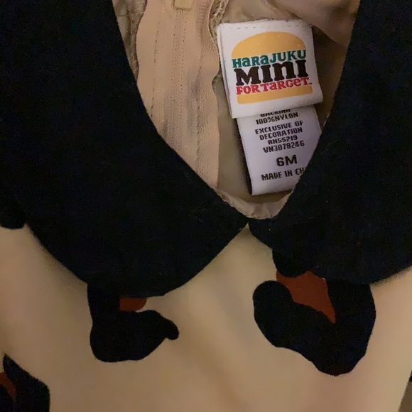 Harajuku mini dress size 6 month leopard print - Picture 3 of 4